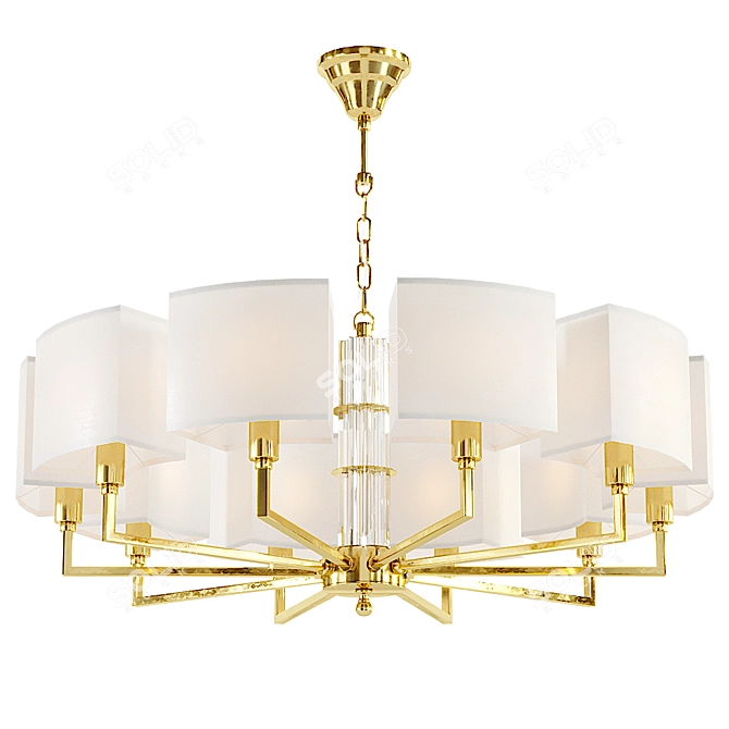 Elegant Maytoni Metropolitan Chandelier 3D model image 1