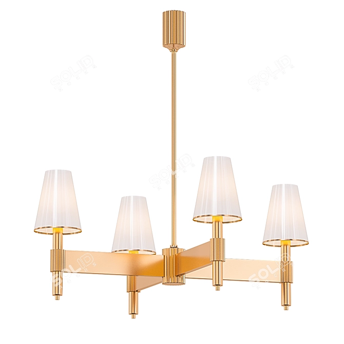 Elegant Tuell Lighting Collection 3D model image 1