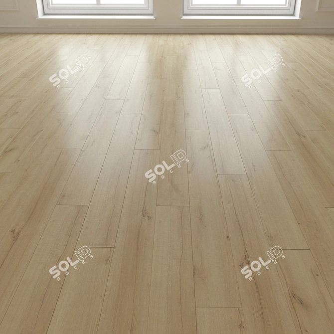 Oak Waterford Laminate Board 3D model image 3