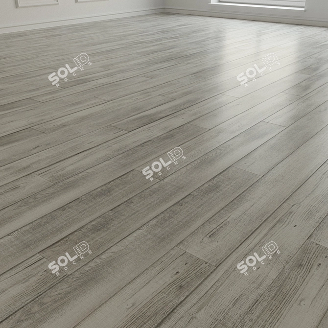 Oak Cabana Lagos Laminate Flooring 3D model image 2