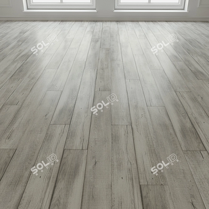 Oak Cabana Lagos Laminate Flooring 3D model image 3