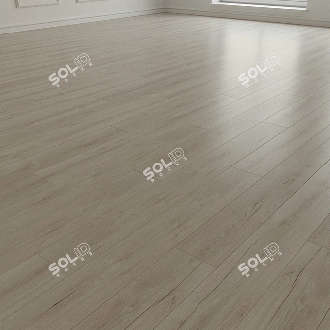 Evoke Claymono Laminate Flooring 3D model image 2