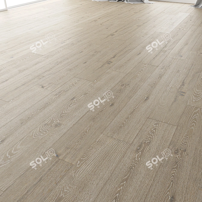 Wooden Floor Tile Set 13 | High-Quality 3D Model 3D model image 3