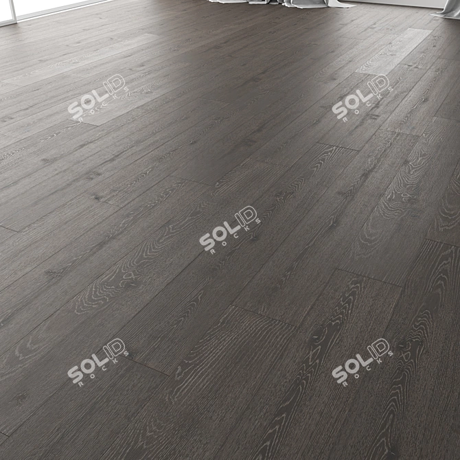 Wooden Floor Tile Set 13 | High-Quality 3D Model 3D model image 5