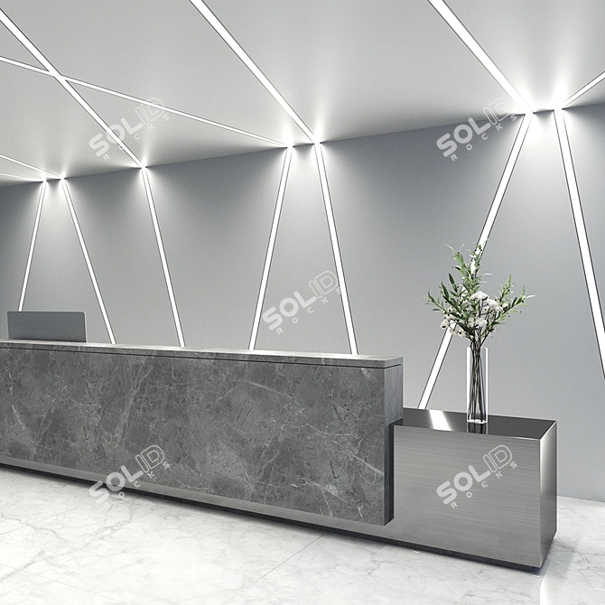 VELA: Customizable Wall-Mounted Lighting 3D model image 6