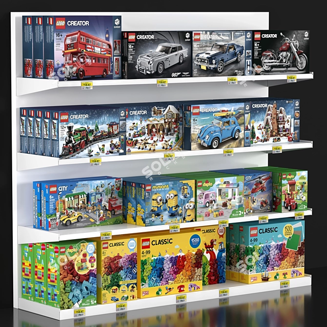 Lego Showcase: 2015 V-ray+Corona, UV Mapped 3D model image 1