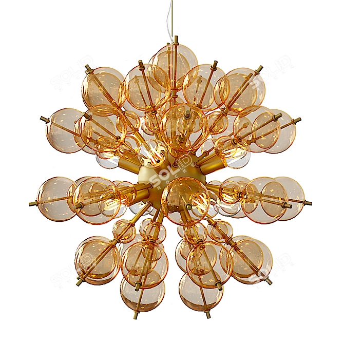 Maytoni Bolla Pendant Light - MOD133PL-08BS 3D model image 1