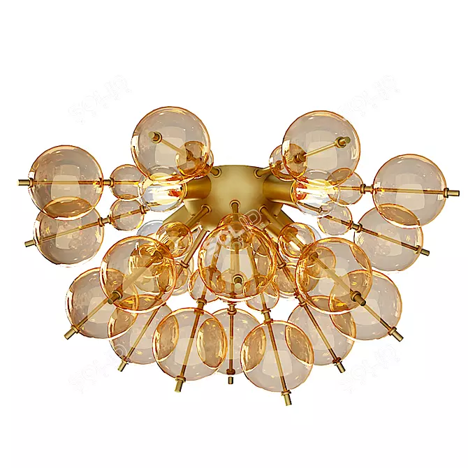 Maytoni Bolla MOD133CL-04CH: Stylish Ceiling Lamp 3D model image 1