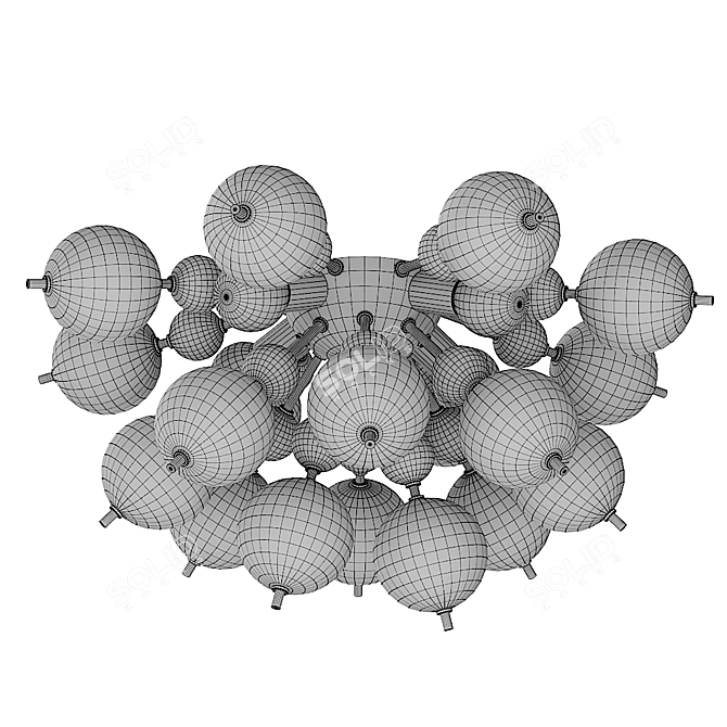 Maytoni Bolla MOD133CL-04CH: Stylish Ceiling Lamp 3D model image 2