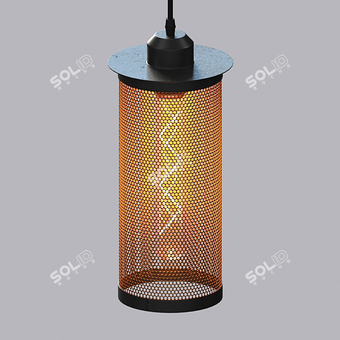 Modern LED Pendant Lamp 3D model image 3