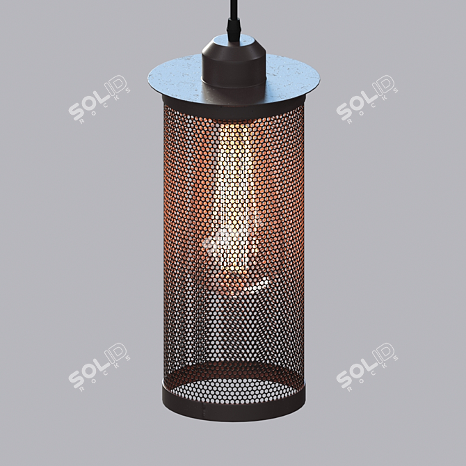 Modern LED Pendant Lamp 3D model image 4