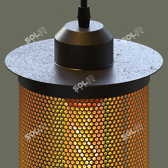 Modern LED Pendant Lamp 3D model image 6