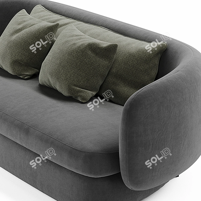 Saint-Germain Sofa 3D model image 2