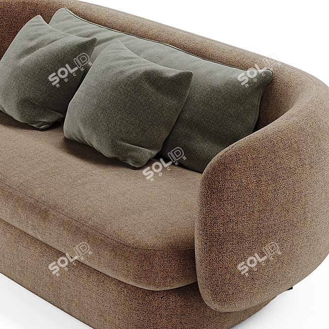 Saint-Germain Sofa 3D model image 3