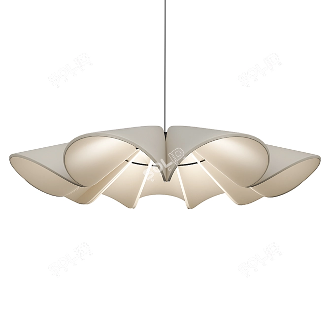 Delfina Soundproof Pendant 3D model image 1