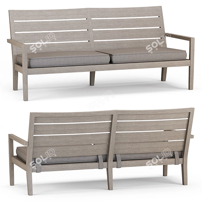 Regatta Outdoor Sofa 3D model image 1