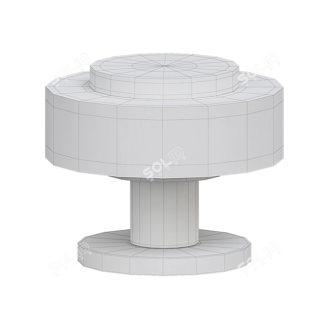 Julia Campbell-Wiliams Metal Ceiling Lamp 3D model image 2