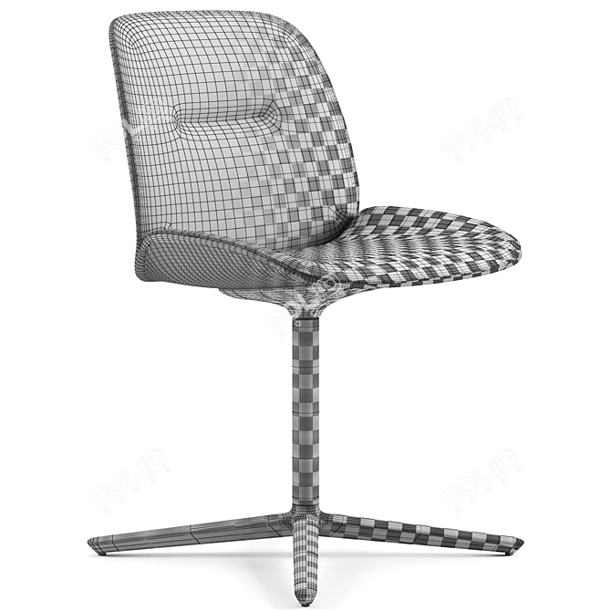 Sleek Nuez SI 2786 Chair 3D model image 1