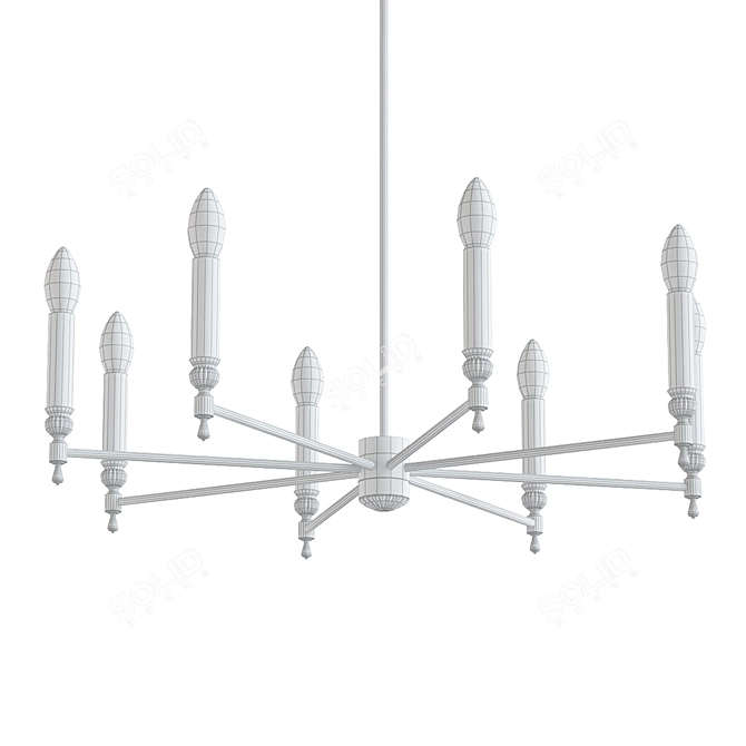 Sophie Chandelier: Elegant Illumination for Every Space 3D model image 2