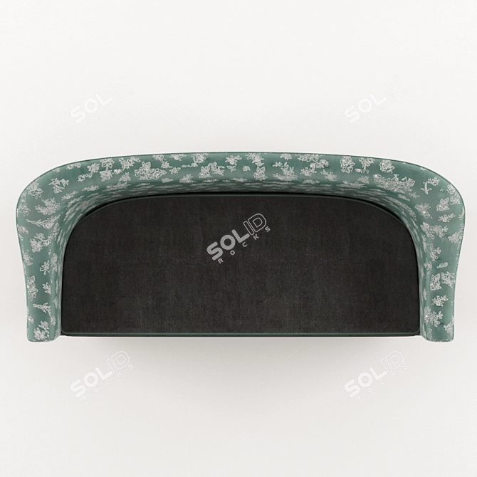 Elegance Personified: ANTHROPOLOGIE Sofa 3D model image 3