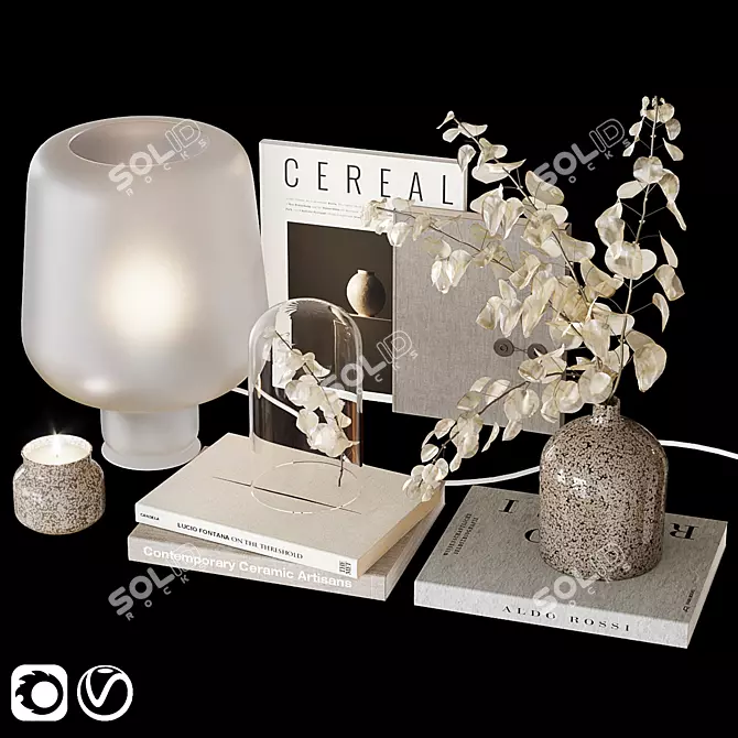 Decor 26: Styled Home Essentials 3D model image 1