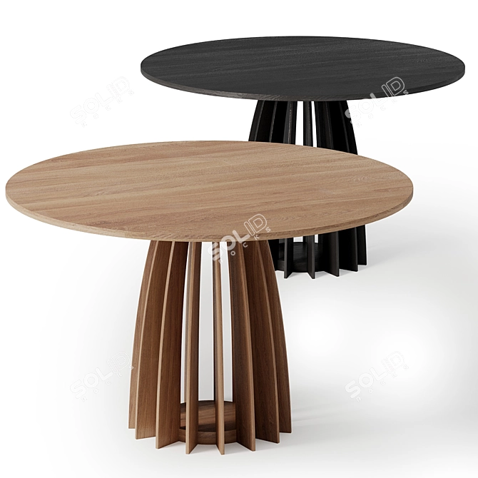 Echelons Icone Table: Modern Design, Meticulous Craftsmanship 3D model image 1
