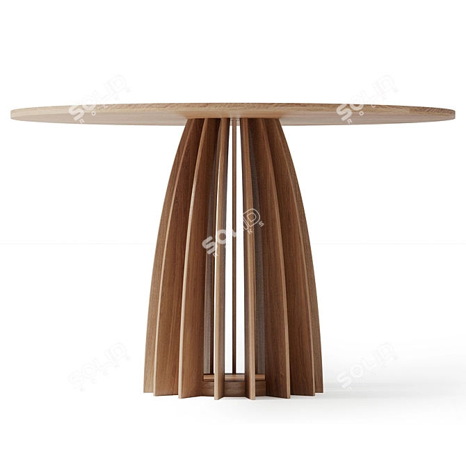 Echelons Icone Table: Modern Design, Meticulous Craftsmanship 3D model image 2