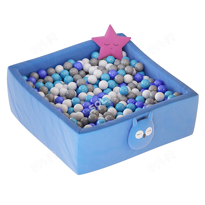 Square Ball Pool - Fun and Functional! 3D model image 1