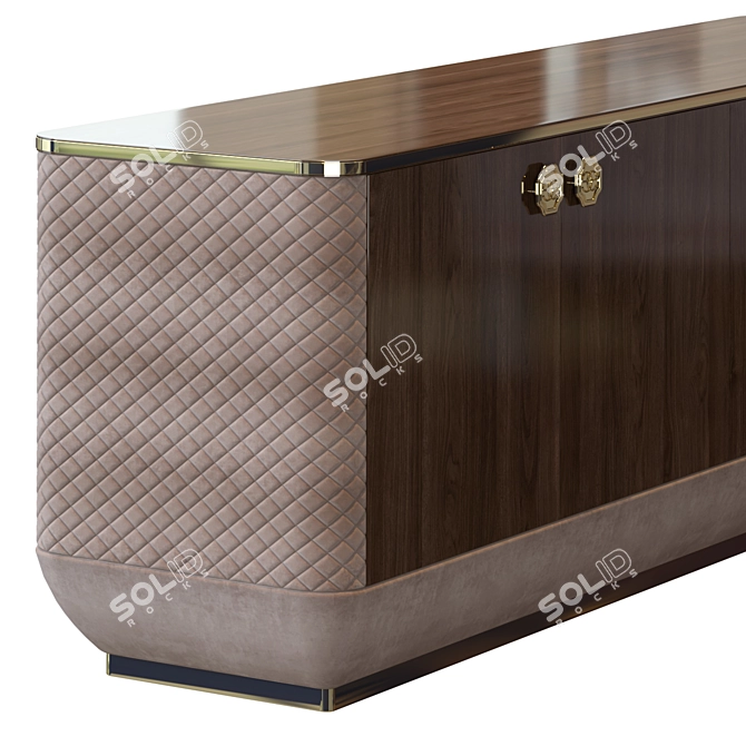 Botega Chest of Drawers 3D model image 2