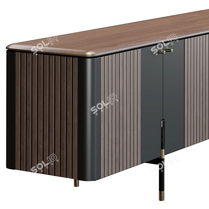 Line Drawer Set 3D model image 2