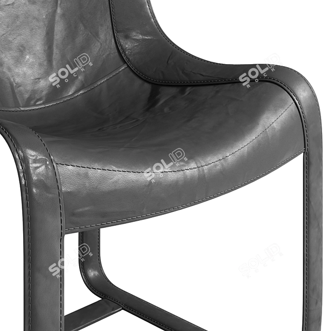 Luxury BUGATTI_HOME AMALIA Chair 3D model image 3