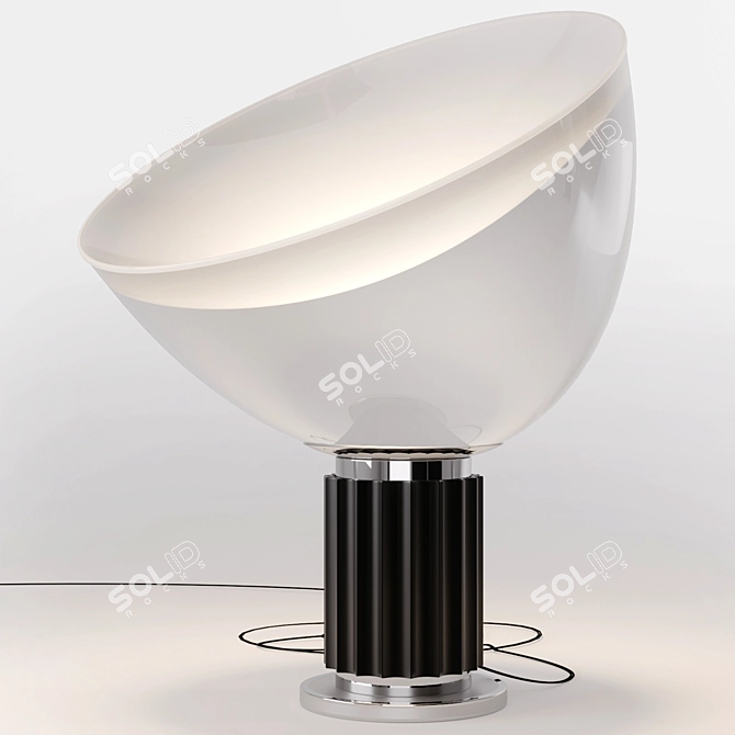 Iconic Taccia Table Lamp 3D model image 2