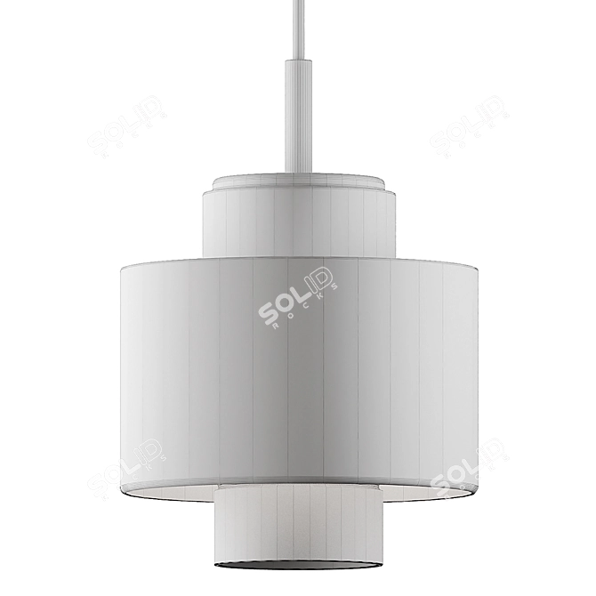 Modern Ceramic Pendant Light 3D model image 6