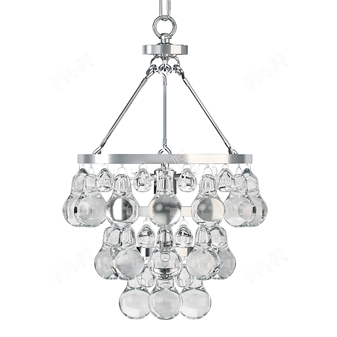 Berkley Home Bling Chandelier - Elegant Illumination 3D model image 2