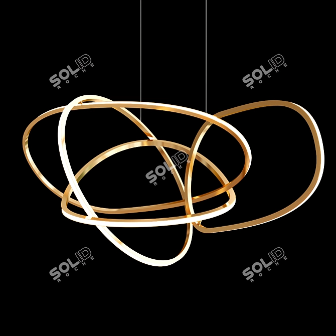 Elegant Metal Sculpture: NIAMH BARRY 3D model image 2