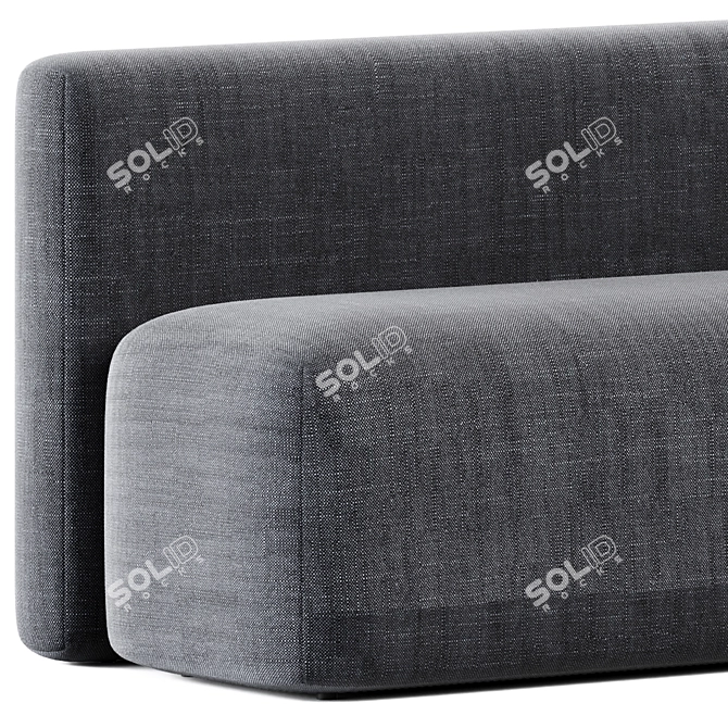 Season Straight Sofa - Viccarbe 3D model image 4