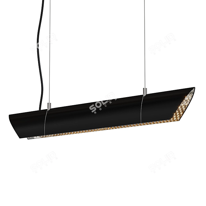 Elegant MESH Pendant Light 3D model image 1