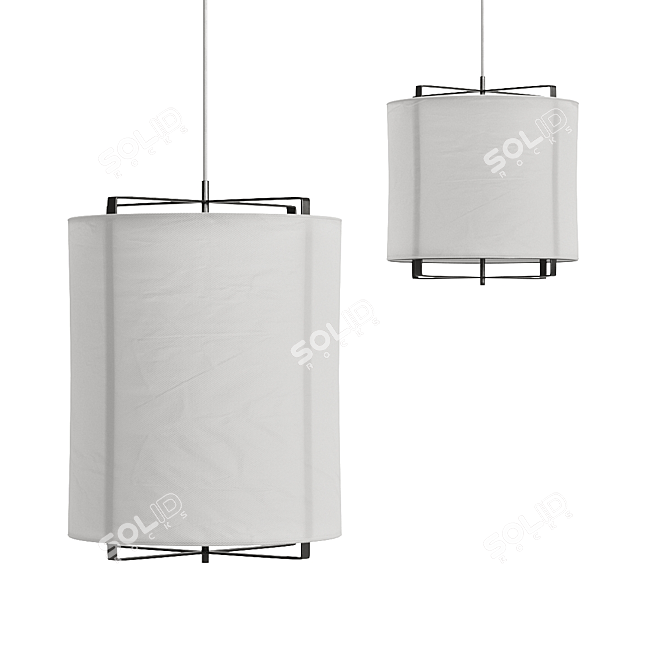 Ay Illuminate Pendant Light 3D model image 1