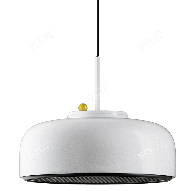 PODGY Aluminum Pendant Lamp: Stylish Illumination for Any Space 3D model image 4