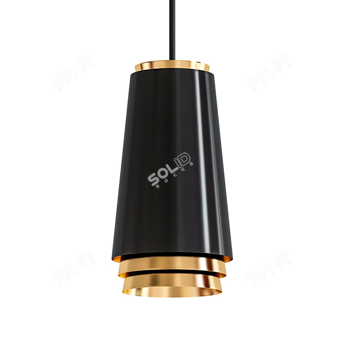 Fahrenheit Modern Lighting Fixture 3D model image 1