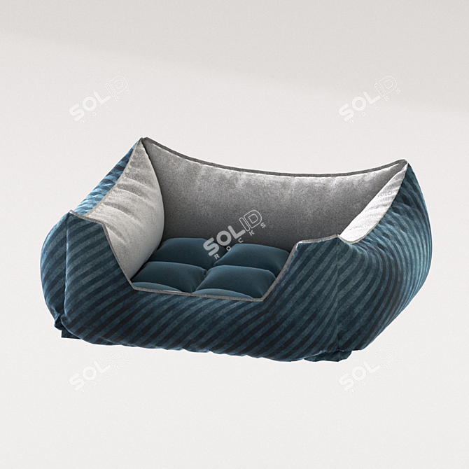 Cozy Pet Bumpers: Ultimate Comfort for Dogs and Cats! 3D model image 2