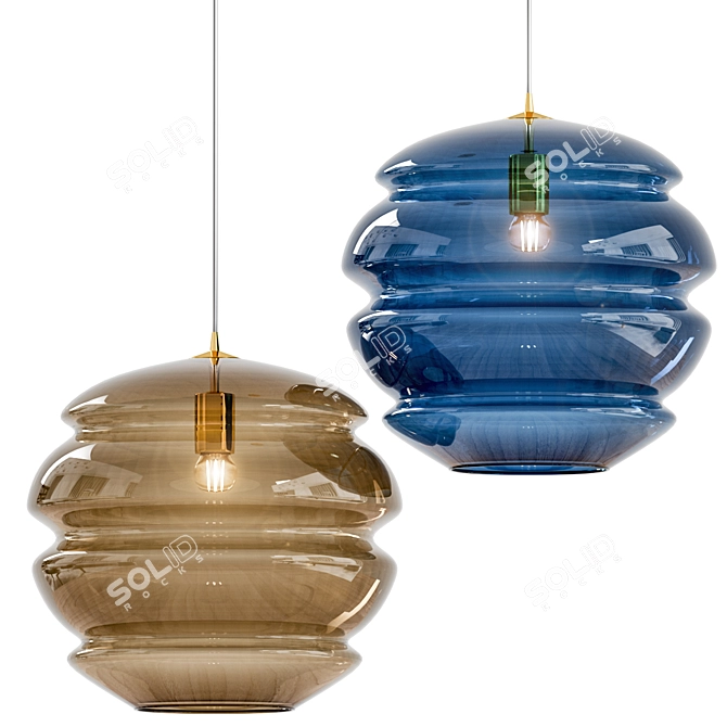 Maytoni Ruche Modern Pendant Light 3D model image 1