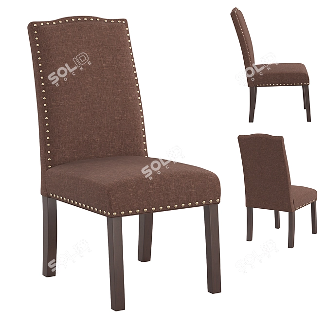 Flash Furniture Chair Parsons - Hampton Hill 3D model image 3