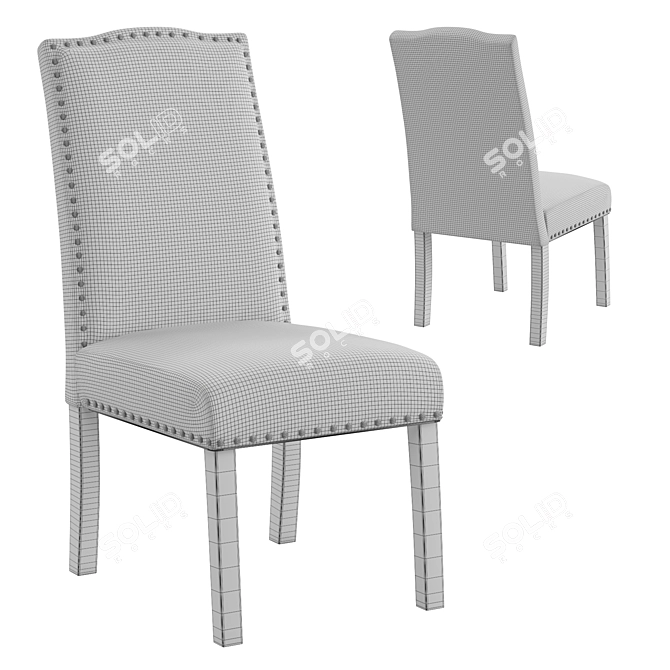 Flash Furniture Chair Parsons - Hampton Hill 3D model image 5