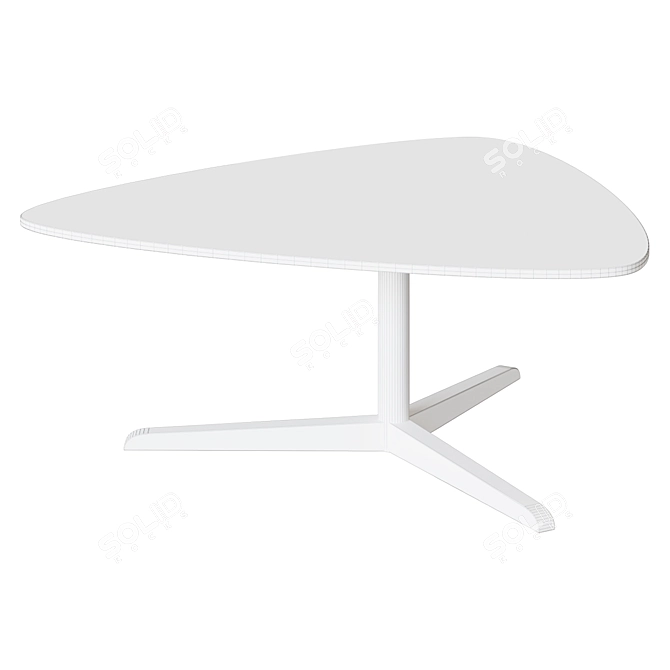 Contemporary Barnsley Coffee Table 3D model image 2