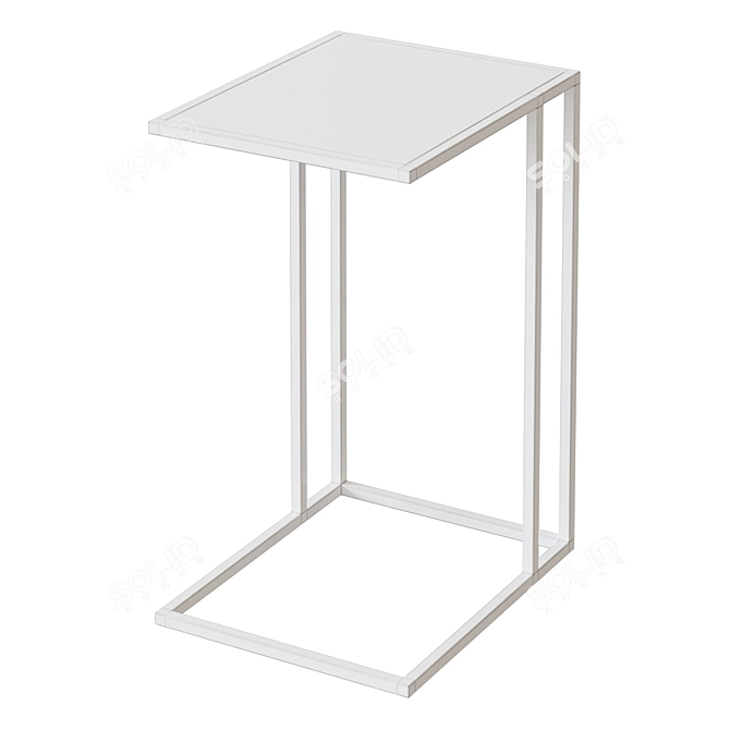 Sleek Osaka Double Coffee Table 3D model image 2