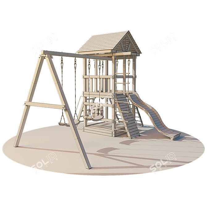 Finnish Playground Wonderland 3D model image 3