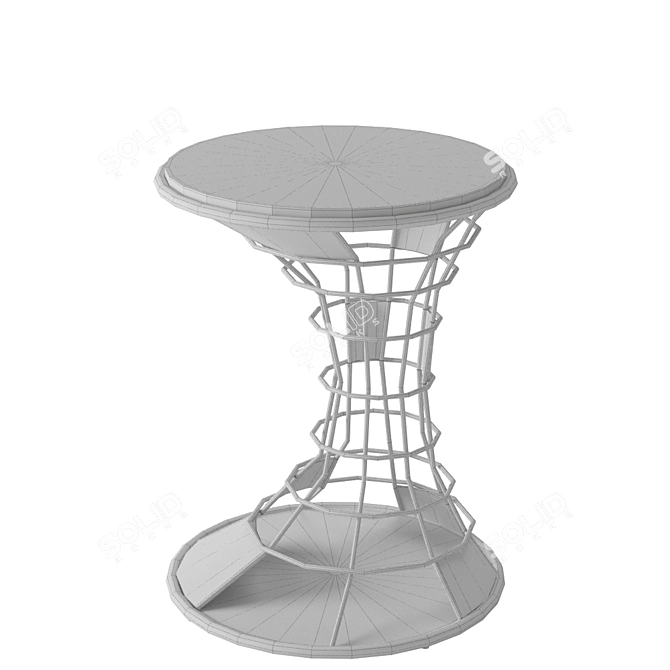 Porus Bird House Side Table 3D model image 3