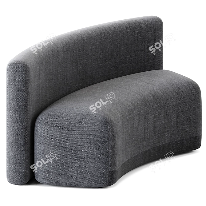 Viccarbe Season B Sofa - Compact Design 3D model image 1