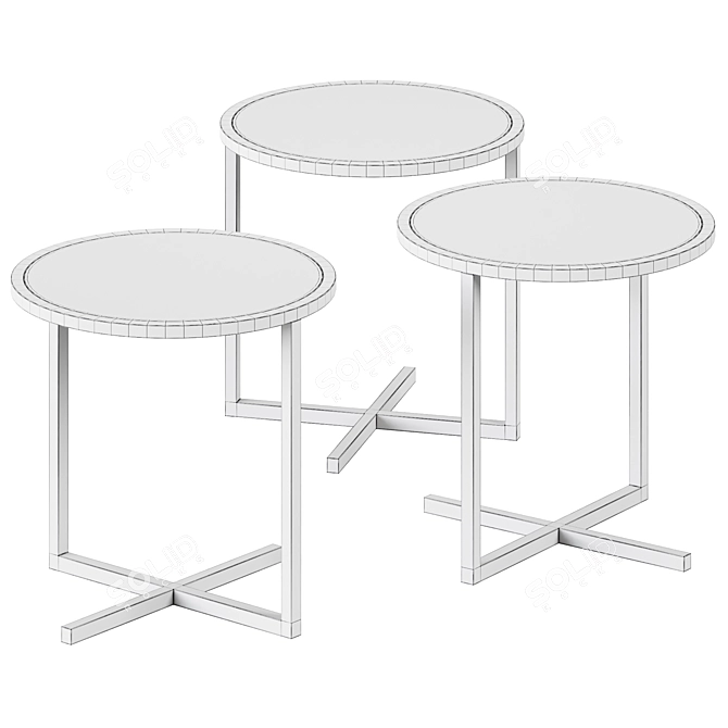 Elegant Holy Day Coffee Table 3D model image 2